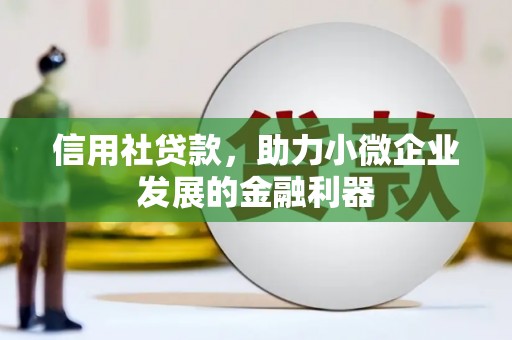金堂信用社贷款，助力小微企业发展的金融利器