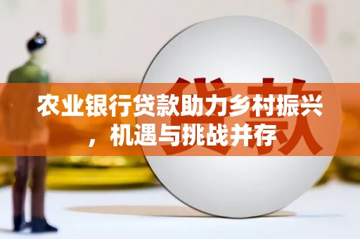金堂农业银行贷款助力乡村振兴，机遇与挑战并存