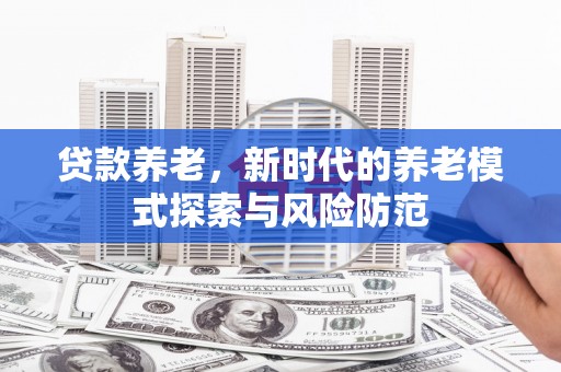 金堂贷款养老，新时代的养老模式探索与风险防范